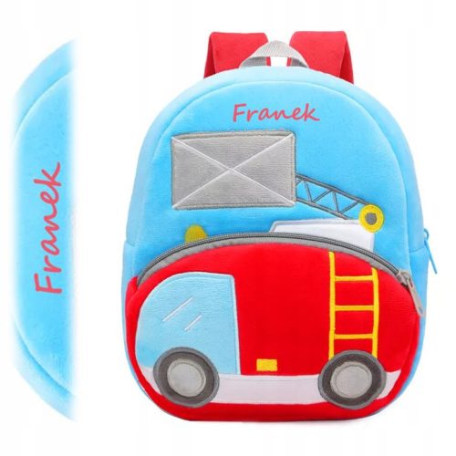  Kakoo kindergarten backpack with one compartment for boys. Shades of blue