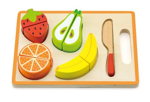  Viga Toys Wooden Fruit Chopping Set (50978)