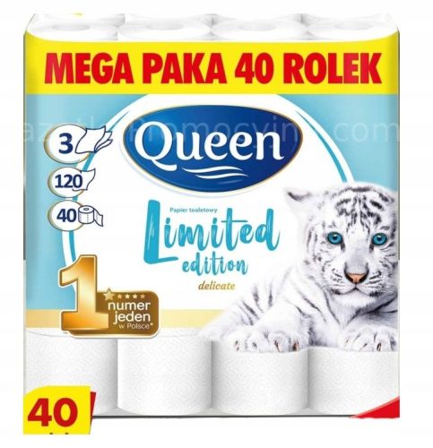  Queen unscented toilet paper 40 pcs.