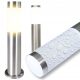 Light poles, Garten Runder Light pole Retoo E27 45 cm silver