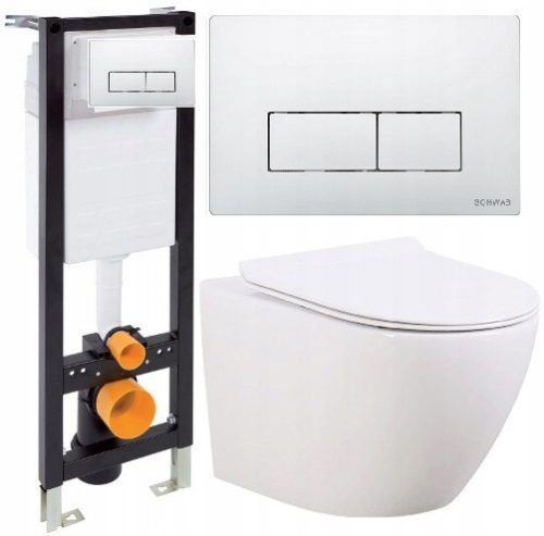 Arbo concealed toilet set Manufacturer of the set: AlcaPlast Omnires