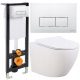 Arbo concealed toilet set Manufacturer of the set: AlcaPlast Omnires