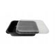 Black one-piece PP container 800 ml COOK800N 40 pieces