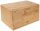 Bread box One-piece bread box by Ravi Decor, bamboo in brown and beige tones