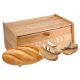 Bread box One-piece bread box by Ravi Decor, wood tones in brown and beige