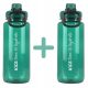  Sports Bottle Water Bottle KiCA BPA free 1L Green