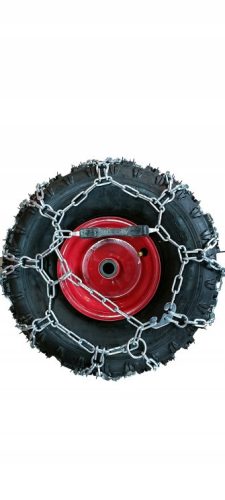 Rims for lawn mowers and tractors Snow chains for snow blowers with 14-inch spikes