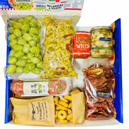  Gift set Italian products Ed. snacks, antipasti, aperitivo