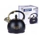 Kettles and Teapots Vilde Traditional Steel Kettle, 3 l, Black, Yellow and Gold Tones