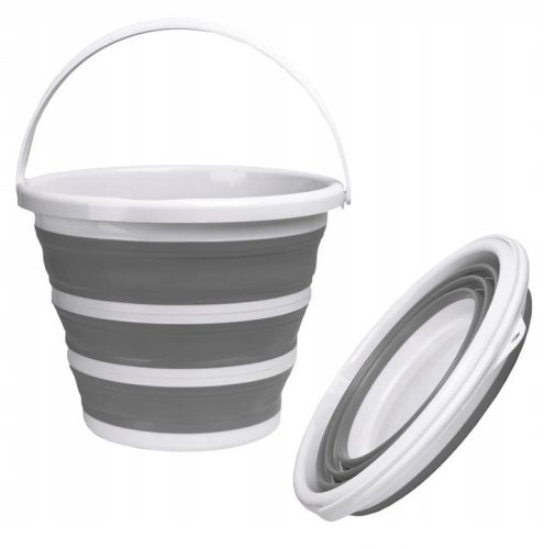 SILICONE BUCKET, UNIVERSAL FOLDABLE BUCKET 10