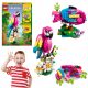  LEGO CREATOR EXOTIC PINK TROPICAL PARROT 3in1 FISH FROG COLOR FLOWERS