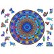  Premium 3D wooden puzzle for adults Mandala Unwaring Peace XXL