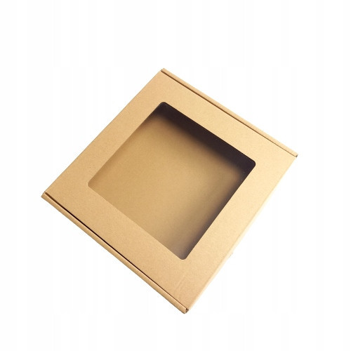  Shipping box with viewing window gift 20x20x5 25 pcs