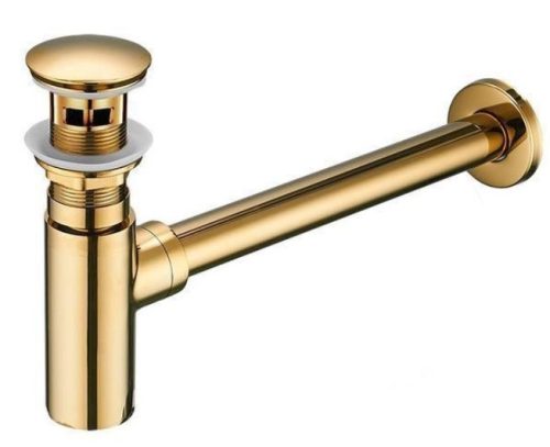 GOLD SINK SIPHON ROYAL GOLD PLUG CLICK CLACK