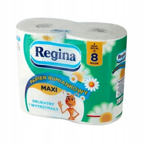  Regina Camomile Maxi Toilet Paper 3-ply Soft Delicate 4 rolls