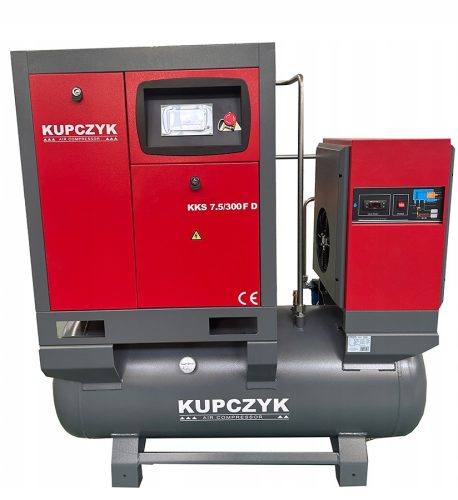 Compresseur d'huile Kupczyk KKS 7.5/300FD 270 l 10 bar