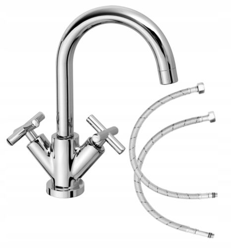 Diamond Jawa Stand-Kitchen Faucet, Silver