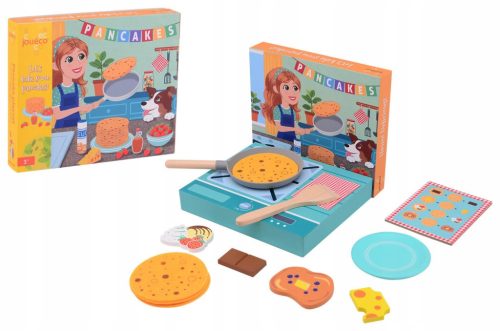  WOODEN PANCAKES SET JOUECO