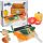  WOODEN FRUITS AND VEGETABLES CUTTING BOARD KNIFE