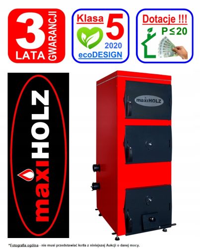  Wood boiler maxiHOLZ 16 kW gasifying Holzgas Class 5 DS Subsidy stove