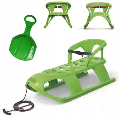  Sled with backrest BEZZY SEAT + Apple Slide