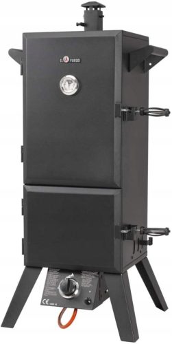  SMOKEHOUSE + GAS GRILL 2IN1 EL FUEGO PORTLAND XL!