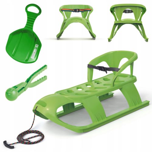  Sled with backrest BEZZY SEAT + Slide + snow machine