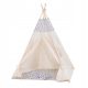 Garden house for children, children's tent - CHILDREN'S TENT TIPI WIGWAM HOUSE XXL 160x120x100 cm + PILLOW MAT