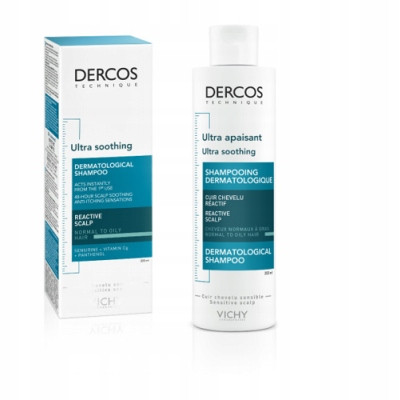  Dercos Ultra Soothing Vichy Shampoo 200 ml soothing