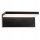  Polux black garden wall light with integrated 10 W LED source