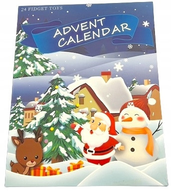  ADVENT CALENDAR FOR CHILDREN, FOLDABLE TOY