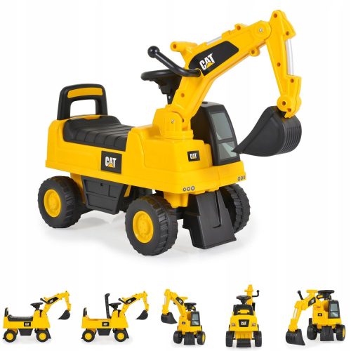  CATERPILLAR excavator for children CAT JEDZIK PULLER movable shovel SOUNDS