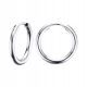  Stainless Steel Hoop Earrings