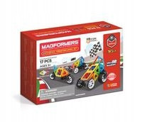  Magformers Amazing Transform Car Set Magnetblöcke 17-tlg.