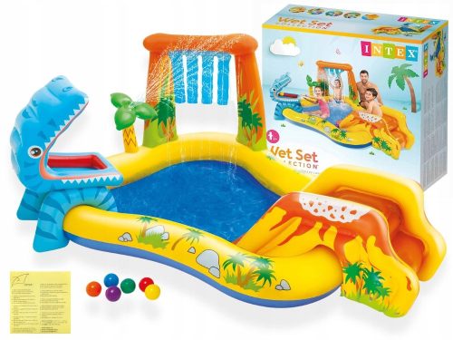 Intex round inflatable Pool 249 x 191 cm