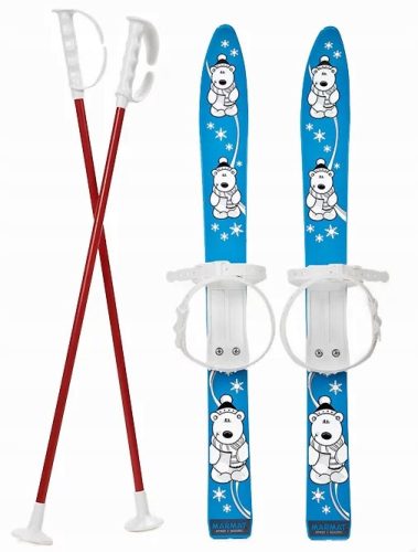  SKI WITH POLES FOR CHILDREN 70 CM. - POLISH PRODUCT