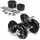  AbarQs 2x 10 kg adjustable cast iron dumbbells