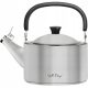 Kettles and teapots Vialli Design traditional steel kettle, 1.5 l, grey and silver tones