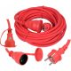 Single Yato extension cable 20 m, 1 pc. red sockets