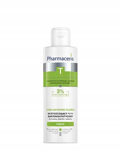Pharmaceris T SEBO Almond Claris Bacteriostatic Cleansing Fluid for Acne-Prone Skin