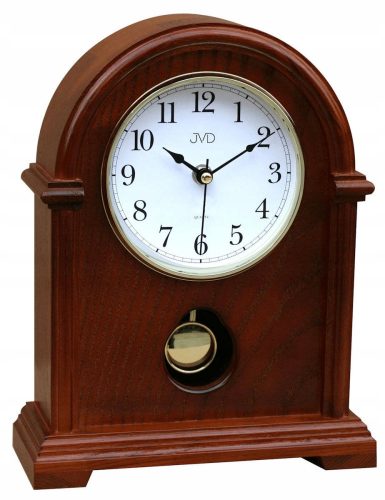 Clock for home JVD Mantel Clock, Brown tones, 24 cm