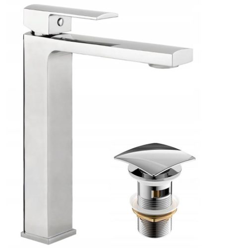 Valvex ENZO chrome pedestal washbasin faucet