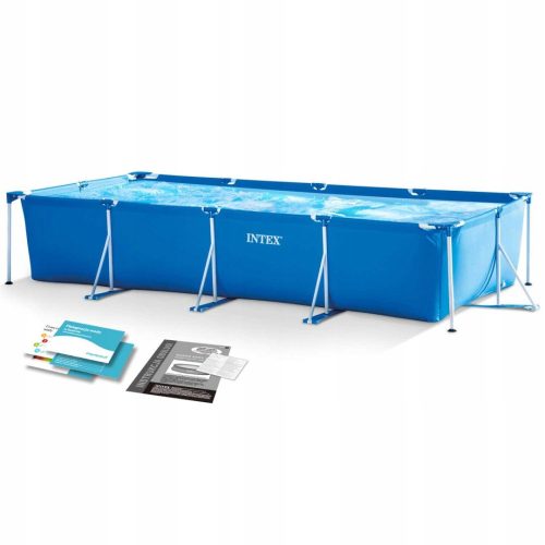 Intex rectangular frame pool 450 x 220 cm