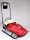  Sled with metal backrest for children with sleeping bag with pusher strong Polish