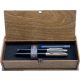  Parker Jotter pen in black and silver + Parker pen cartridges