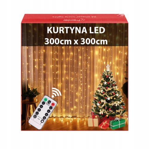  LED LIGHT CURTAIN 3X3M LED GARLAND DECORATION