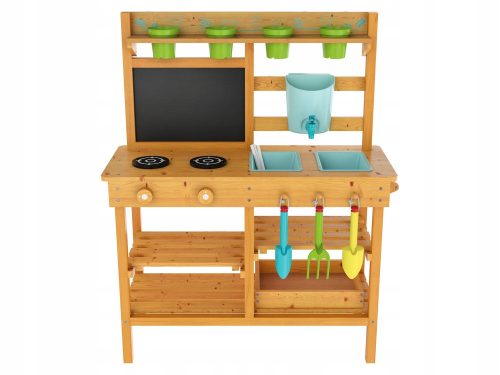 PLAYTIVE wooden garden kitchen 77x95x32 cm