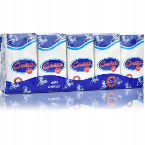  Chwilka unscented tissues, 2 layers, 10 pcs.