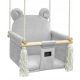 Natilu Swing velvet bucket swing