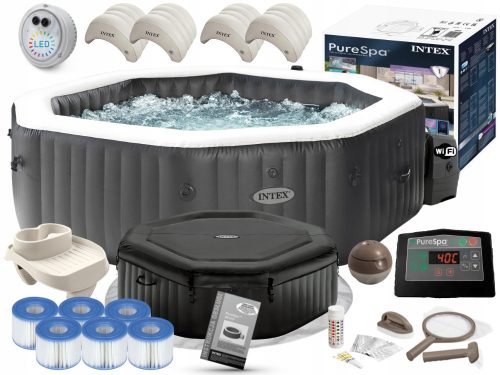 Whirlpool, Garden Whirlpool Intex 795 l inflatable hydromassage pool + 11 more products